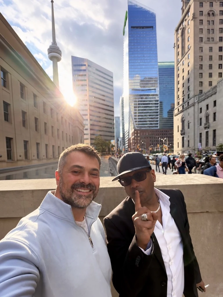 SEO CONFERENCE founders Martin Vassilev and Khalid Mohamed together in Toronto